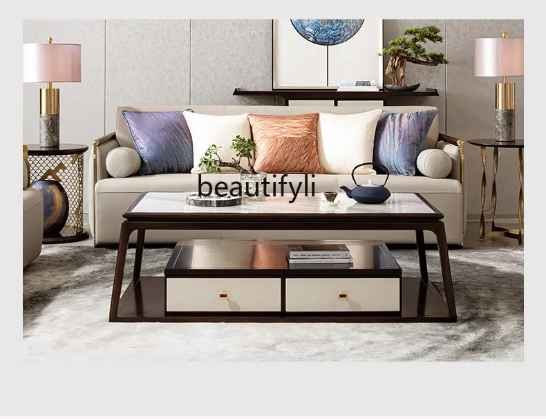 

Mild Luxury Marble Coffee Table Living Room Home Ugyen Wood Design Coffee Table Living Room Furniture