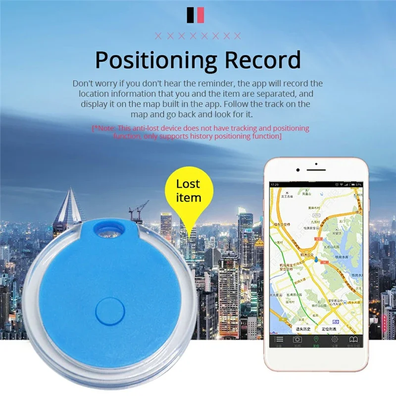 Mini Smart Anti-Lost Tracker Reminder For Pets Kids GPS Locator AntiLost Alarm Wallet Keychain Smart Tag Bluetooth Tracker NEW
