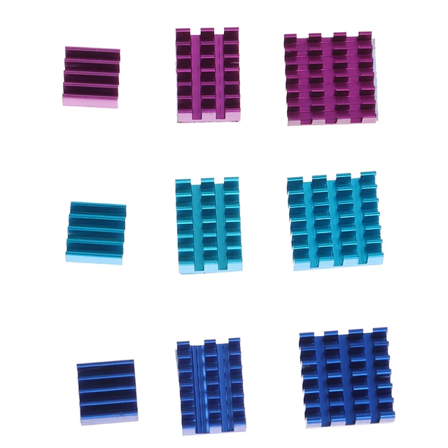 SET 3 Dissipatori Calore Per Raspberry PI 2, 3 Adesivi In Allumino - Foto 7