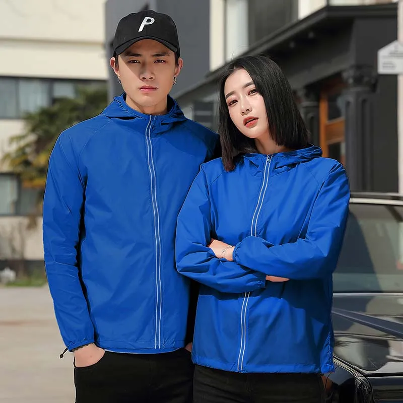 Camping Rain Jacket Men Women Sun Protection Jackets Waterproof Trekking Quick Dry Outdoor Skin Windbreaker Coat Unisex Clothes hiking jackets waterproof hiking jackets waterproof jacket waterproof raincoat waterproof coats softshell jackets
