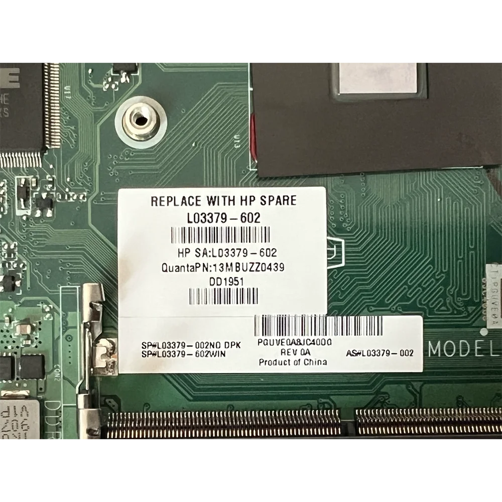 For HP All-in-One Motherboard TPC-Q028 20-C L03379-002 L03379-602 DAN91GMB6D0 6 For HP All-in-One Motherboard TPC-Q028 20-C L03379-002 L03379-602 DAN91GMB6D0 - Image 4