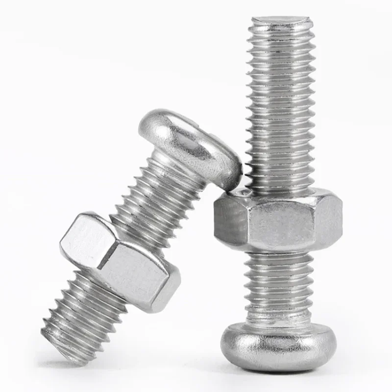 250Db/Doboz M1.6 M2 M2.5 M3 Rozsdamentes Acél Hex Aljzat Csavarok Nuts