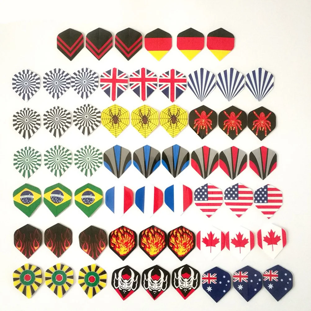 

60pcs Dart Flights Standard Shape for Dart Games