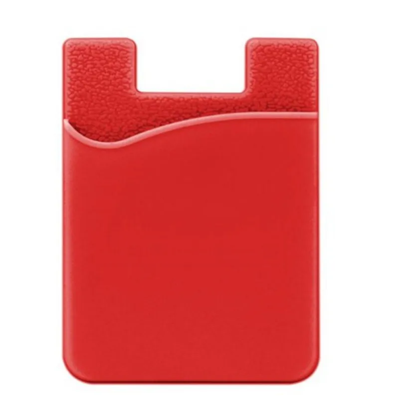 Silicone Phone Adhesive Card Holder Wallet