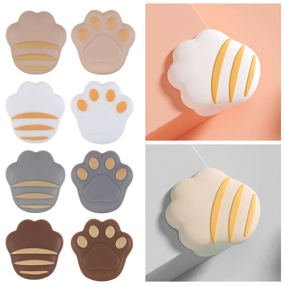 1 Pc Corner Safe Protector Cat Paw Soft Silicone Baby Table Desk Corner Guard Edge Anticollision Guards Baby Security Protection