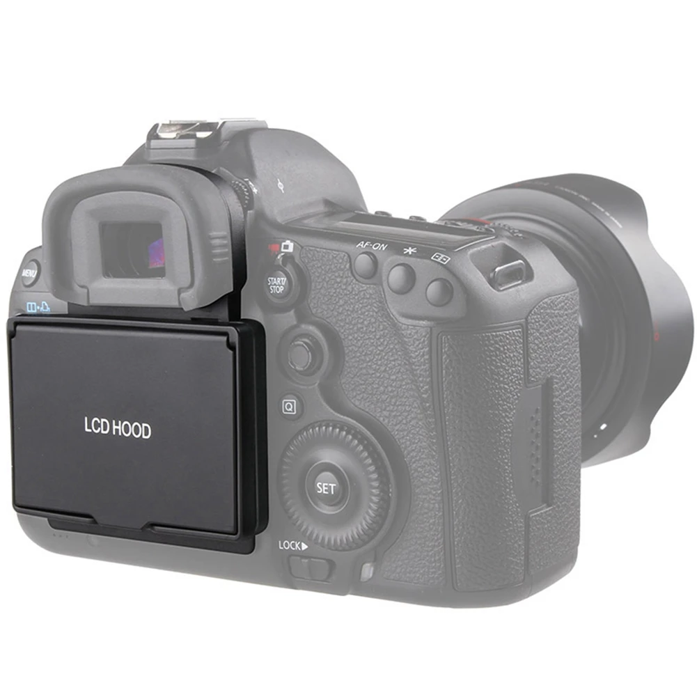 【Support-Cod】 B68A LCD Screen Hood With -Up Shade Cover LCD Screen Protector For EOS 5D III/5D IV/5DR/5DS Camera Protection Film.