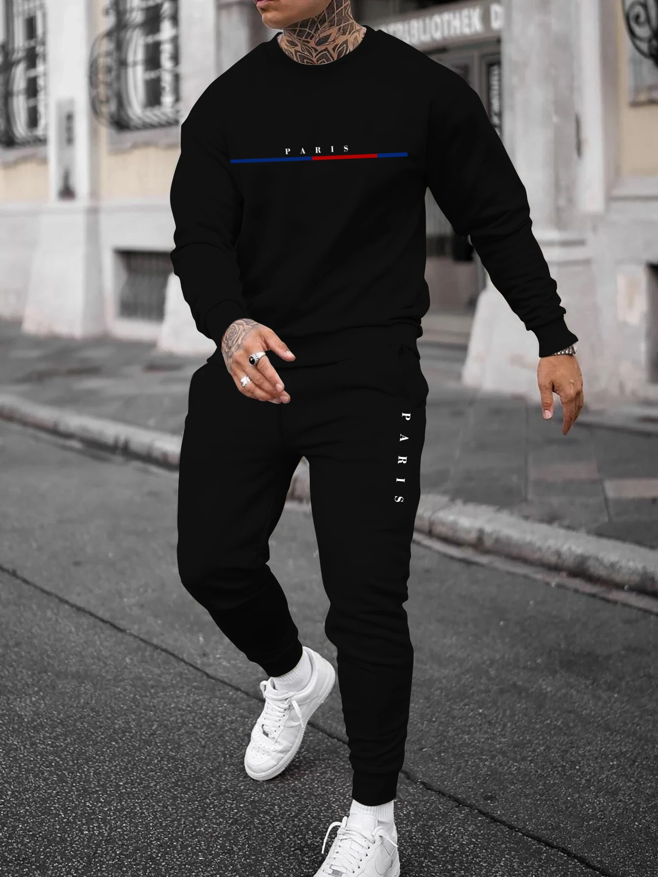 العصرية الرجال البلوز Sweatpants مجموعة الخريف وال...