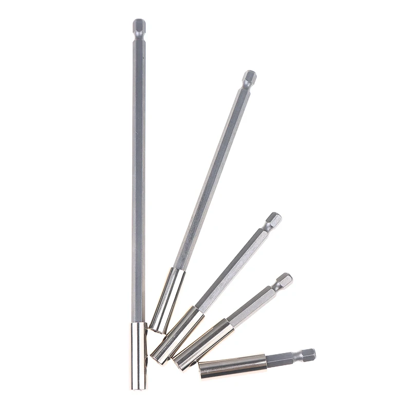 Quick Change Hex Shank Adapter Magnetic Bit Holder Extension 60-200mm Power Drill Impact Driver Cordless Tool Accessories