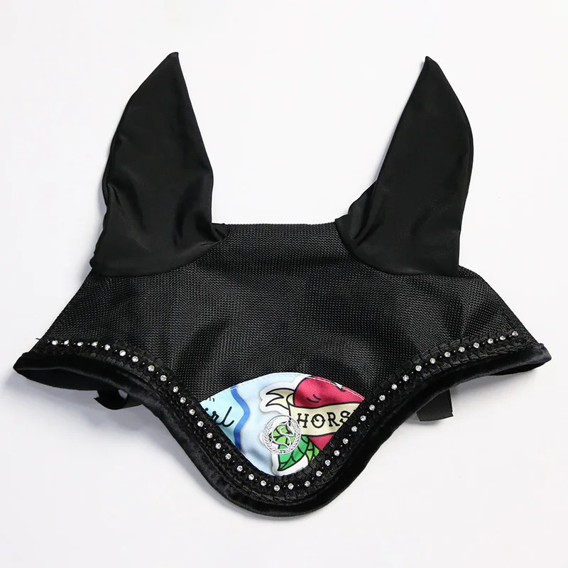 TF Horse Harness Equestrian Sweat Pad Dance Horse Sweat Cushion Cushion Shock Absorption Thickened Cute Earmuffs