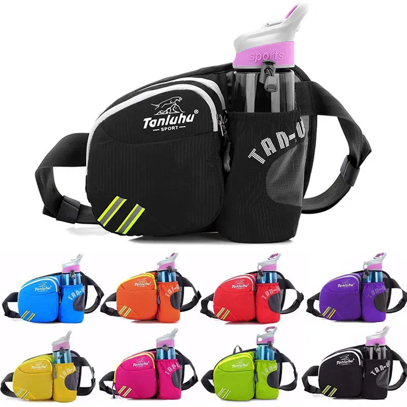 Men Women Running Waist Bag Gym Fitness Belt Pack Outdoor Sports