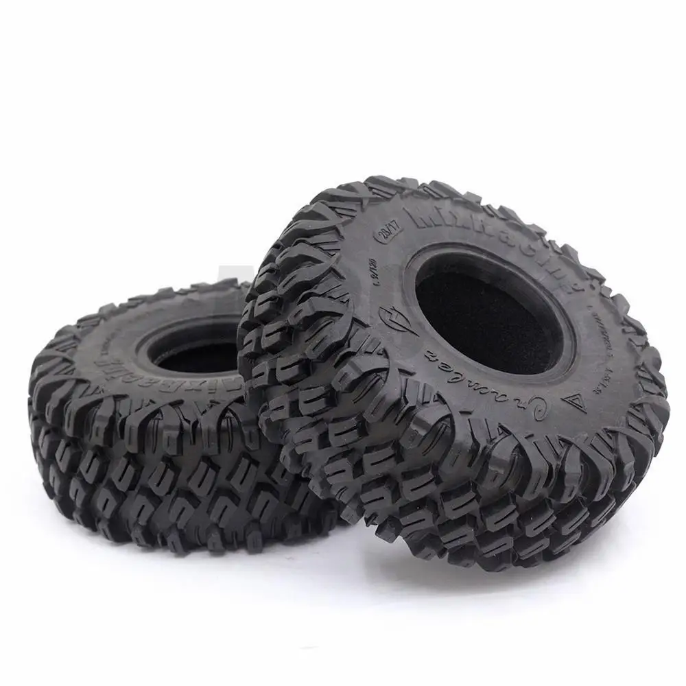 

120MM 1.9inch Rubber Mud Grappler Tires for 1:10 RC Crawler Axial SCX10 90046 90047 TRX-4 Defender G500 TRX6 G63 YIKONG
