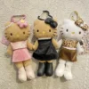 Kawaii Popular Long Legs KT Cat Plush Doll Keychain Pendant Cute Cartoon 11/13/16CM Doll Toy Backpack Pendants Gifts for Friends 4