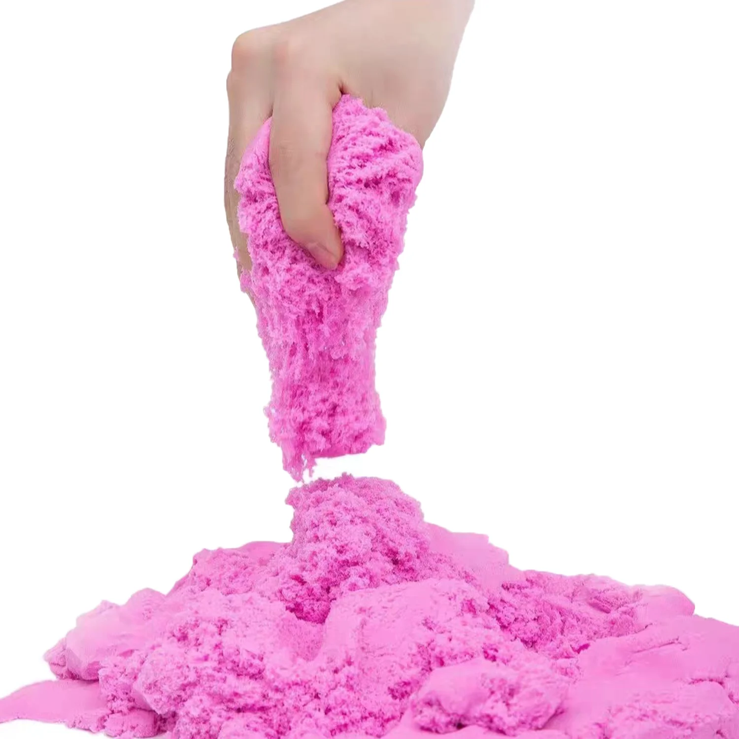 Children's toy amusement park oily space sand toy shaping power clay mud colored magic sand 4