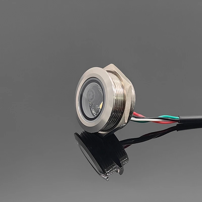 GM861 USB 인터페이스 1D 2D 바코드 QR 코드 스캐너 모듈, 스테인레스 스틸 스레드, 필 라이트, 내구성 쉬운 설치