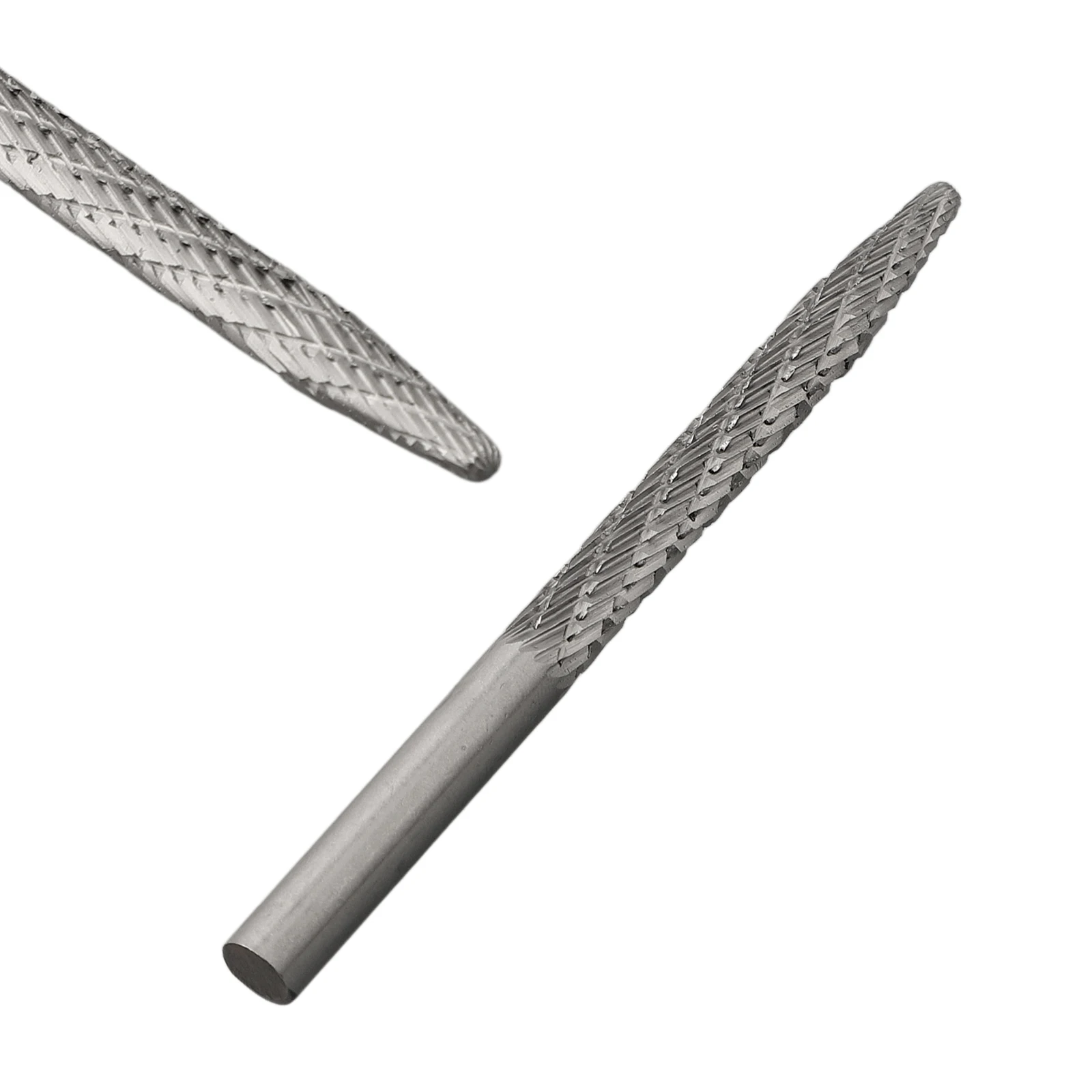1pc 6mm rotierende Feile hss Silber Holz schnitzerei rotierende Feile zum Schnitzen Schleifen Polieren tgraten Holz Kunststoff Schweißen Narben rost – Detail 5