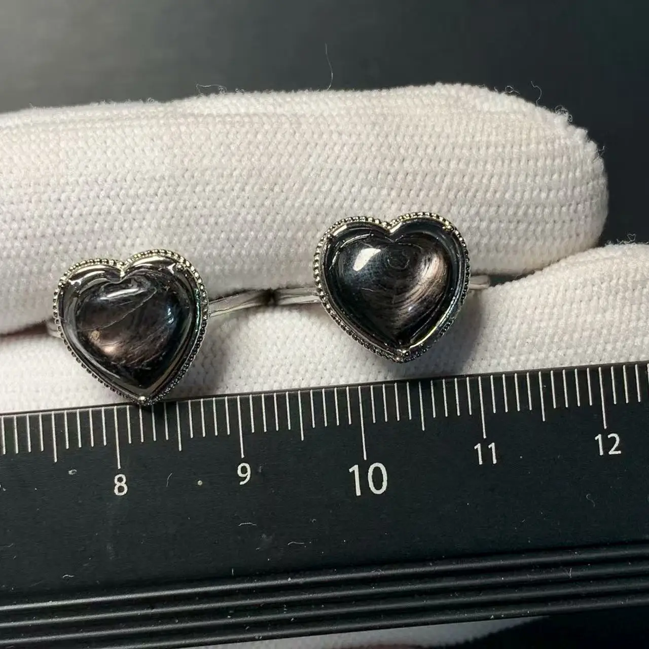 MM Natural Hypersthene Golden luck stone Ring Adjustable Female Ring Jewelry for Women Gift Wholesale High Quality Vintage Fine