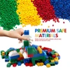 1000 pieces of building blocks city DIY creative building blocks compatible building blocks large base plate educational childre 4