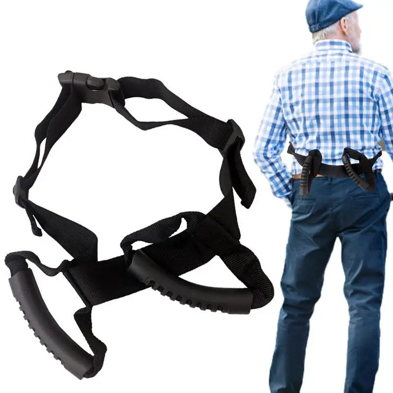 

Rear Seat Passenger Grip Light Comfortable Rear Motorcycle Belt Built-in PP Board Belt Motorcycle Seat Belt Protection