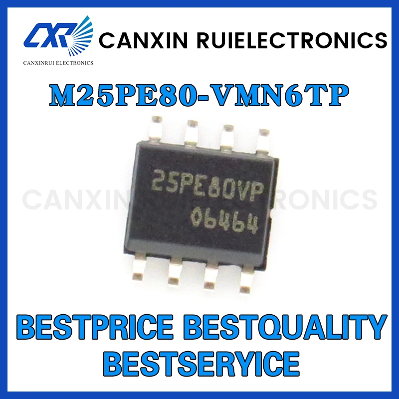 

M25PE80-VMN6TP Support BOM Quotation For Electronic Components
