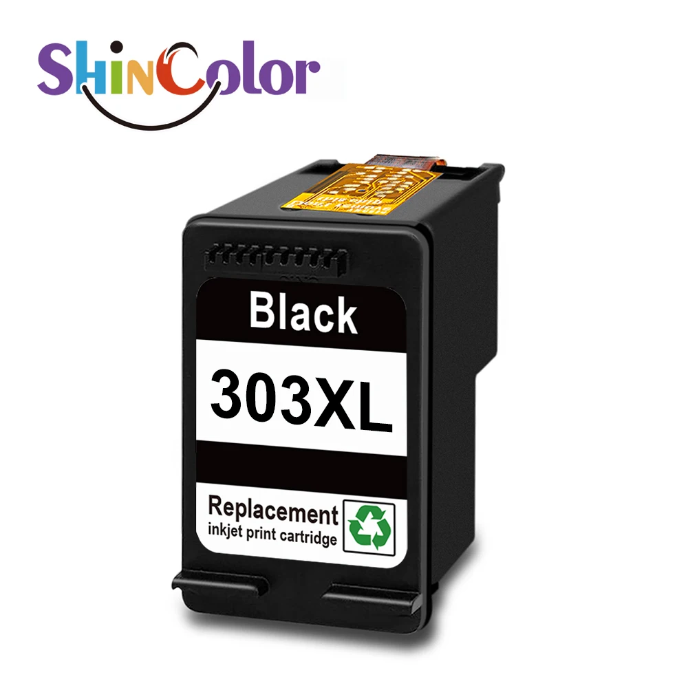 ShinColor for HP303 Xl 303xl Premium Color Inkjet Ink Cartridge For HP303 For HP ENVY Photo 6220 6230 6232 Printer