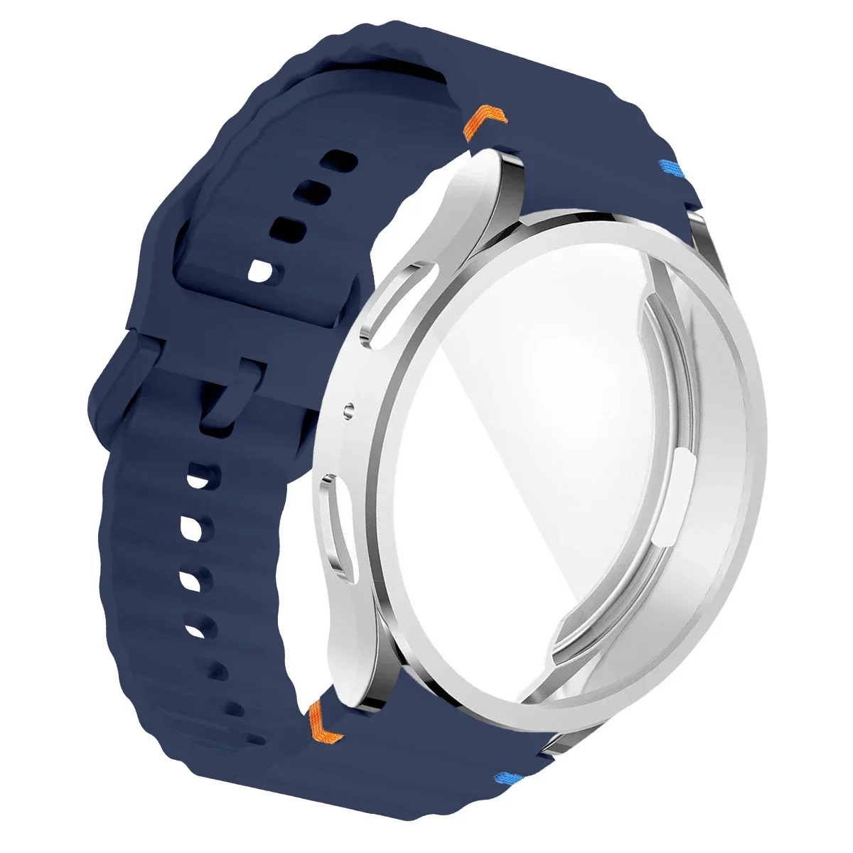 Durable Sports Strap with Silicone Bracelet and Protective Cover
