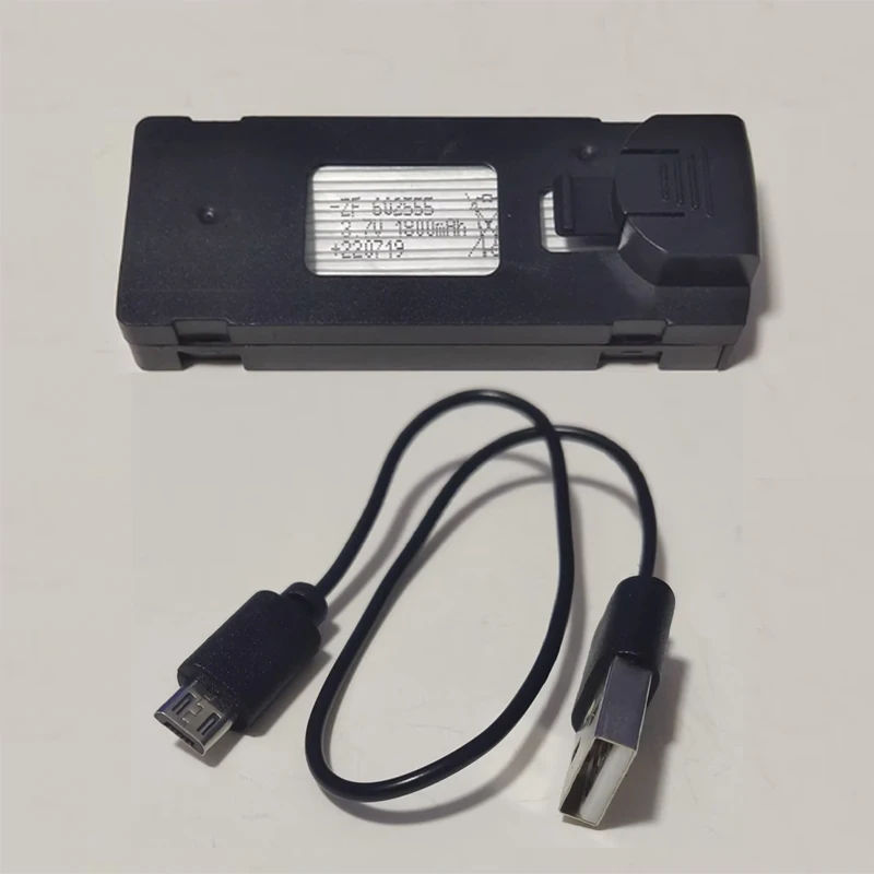 

LSRC XT2 Mini Drone Spare Part XT2 Battery 3.7V 1800mAh Lipo Battery / USB Charger Cable Part Replacement Accessory