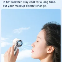 Lenovo Mini ventilateur portatif, petit ventilateur électrique, chargement USB, ventilateur de poche, adapté aux voyages en plein air, au bureau 6
