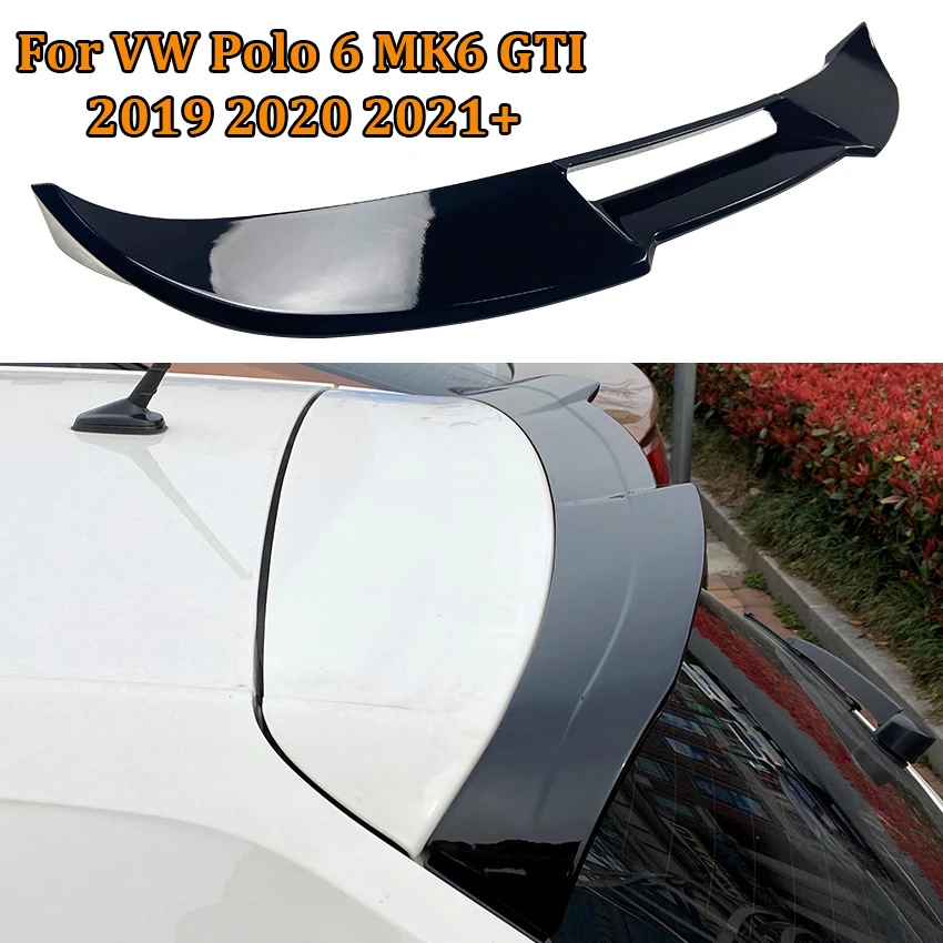 

Спойлер задний на крышу для VW Polo 6 MK6 GTI 2019 2020 2021 2022 +