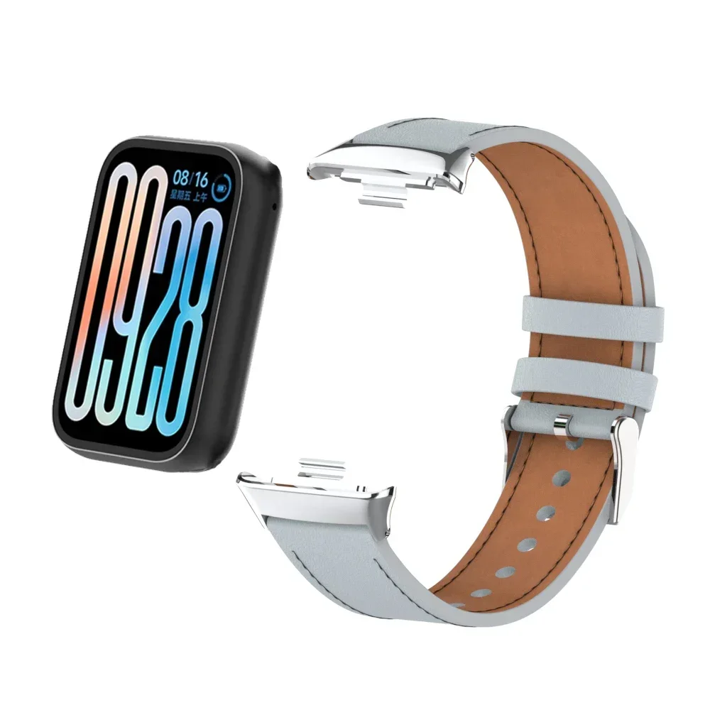 Premium Leather Strap for Smartwatch - High-Quality Replaceable Wristband