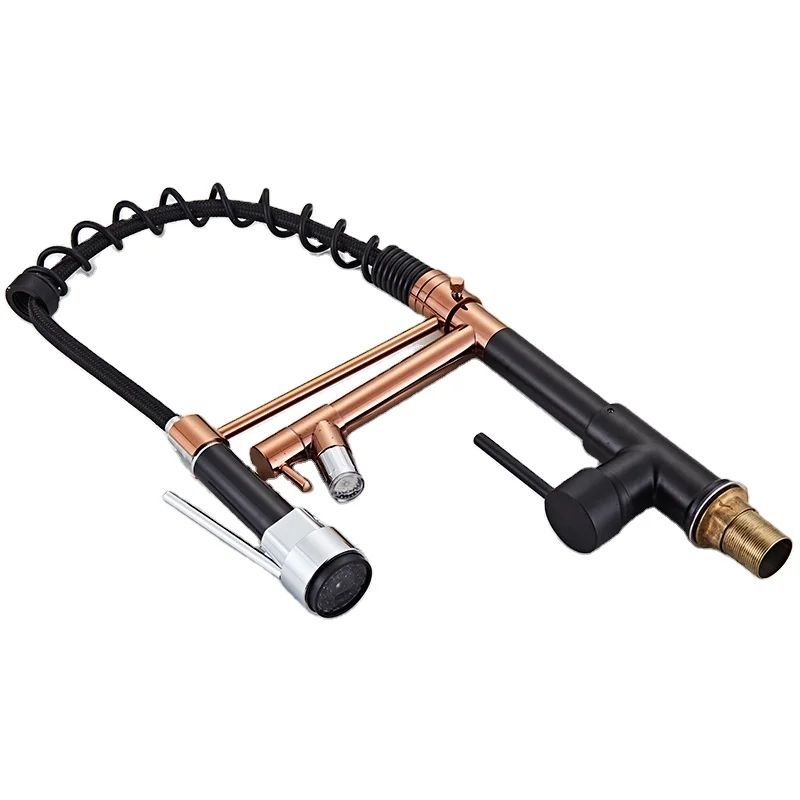 

Modern Multifunction torneira gourmet Flexible gourmet faucet kitchen copper color sink faucet pull out down Kitchen taps