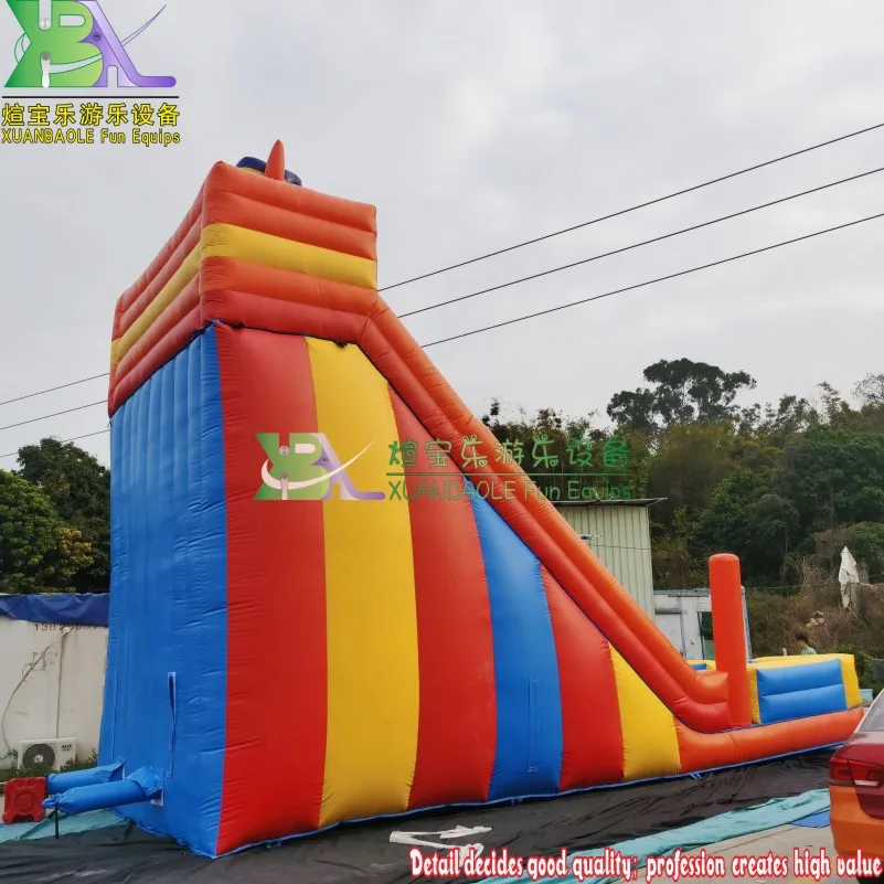 flotante Y fuga Tobogán inflable gigante para adultos, 7 metros de alto, comercial, precio  de venta, fábrica de China, inflable, KK _ - AliExpress Mobile