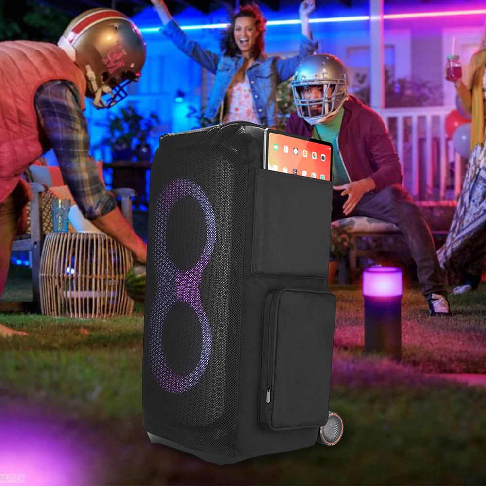 Description Picture 6 of itemOutdoor Dust Protection Case Scratch Resistant Carrying Cover Case Speaker Protective Case for JBL PartyBox Stage 320 Speaker
