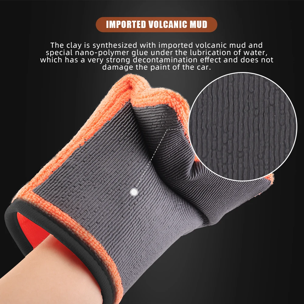 Car Cleaning Gloves Clay Bar Mitt