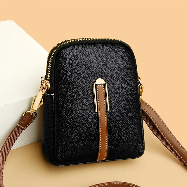 Fashion Phone Pocket Shoulder Bag for Women Pu Leather Female Small  Crossbody Bags Ladies Messenger Purse Wallet Handbag - AliExpress