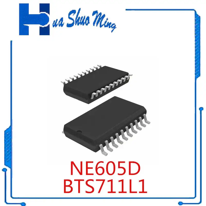 

5PCS/LOT NE605D NE605 BTS711L1 SOP-20