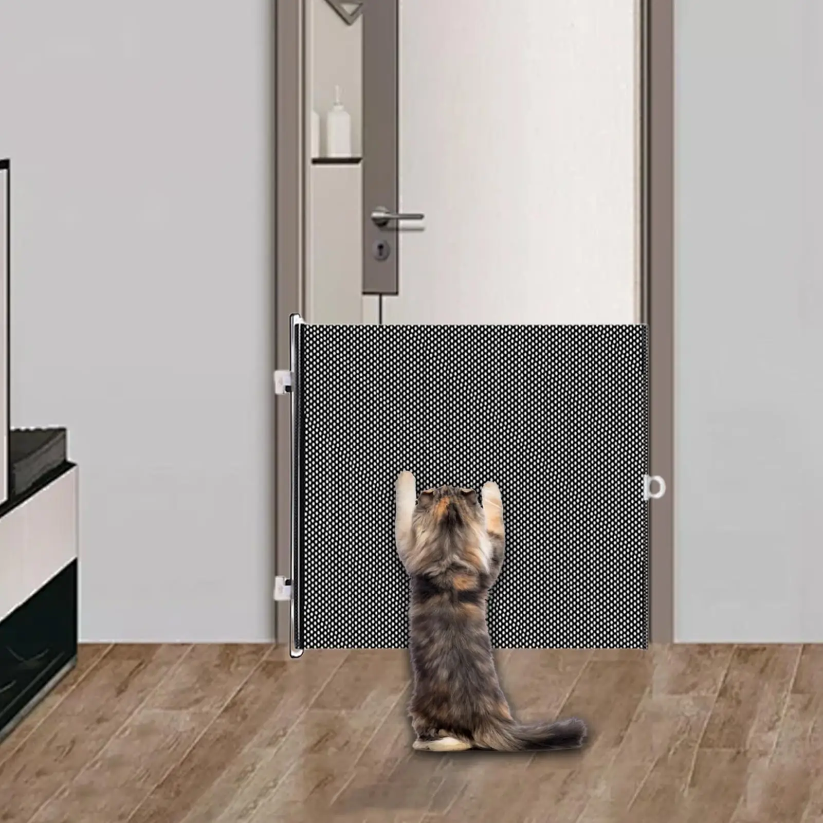 Retractable Gates for Dogs Retractable Baby Gates for Stairs 40x125cm Portable Animal Fence Cat Barriers Pet Supplies for Indoor Retractable Gates for Dogs Retractable Baby Gates for Stairs 40x125cm Portable Animal Fence Cat Barriers Pet Supplies for Indoor