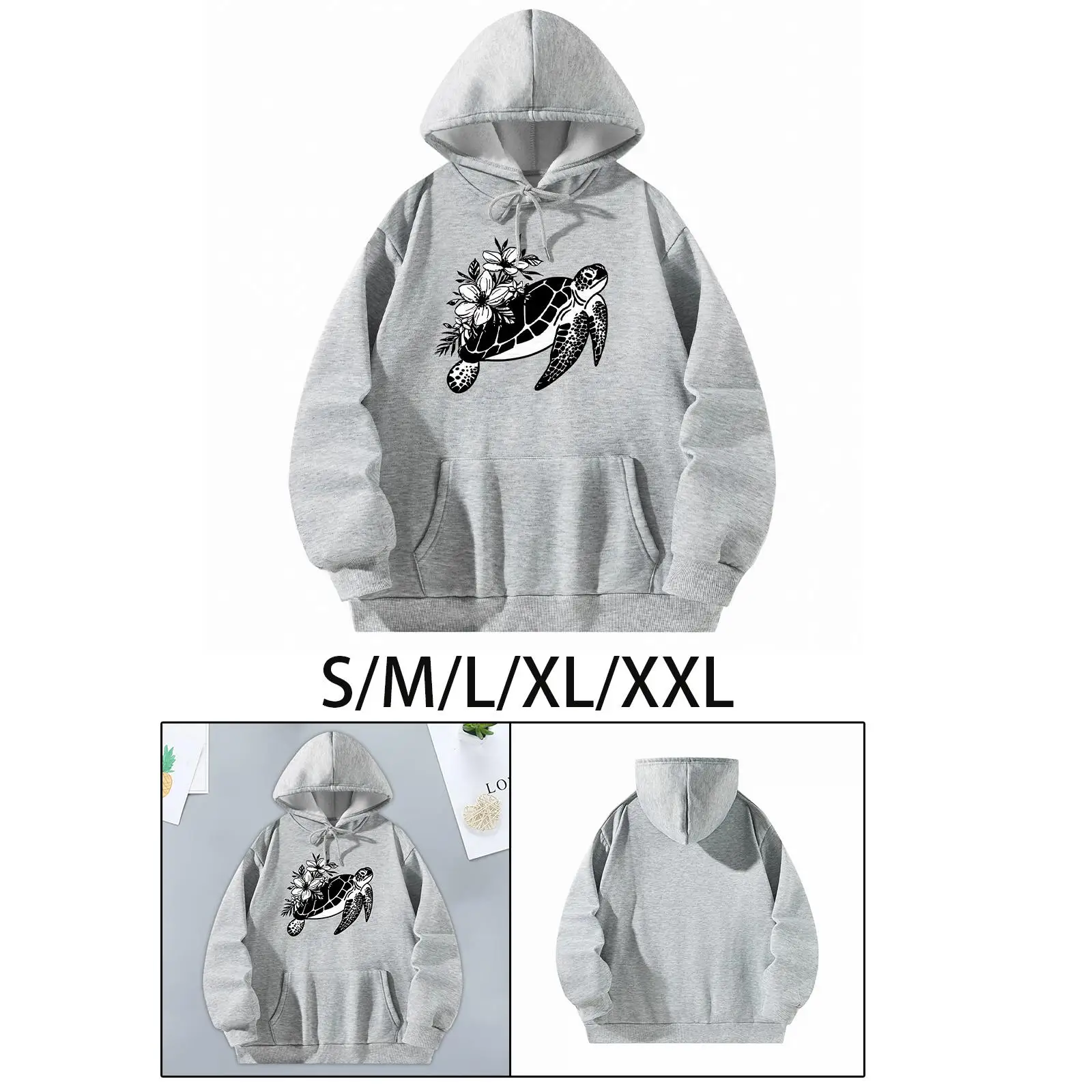 

Hooded Sweatshirt Fashion Drop Shoulder Comfortable Casual for Fall and Winter Shirt Printed Classic Pullover Women Hoodies Tops