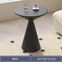 Table basse ronde, Table d'appoint pour salon, petit canapé, buffet, chambre à coucher, hôtel, Table d'angle, décor de salon moderne 6