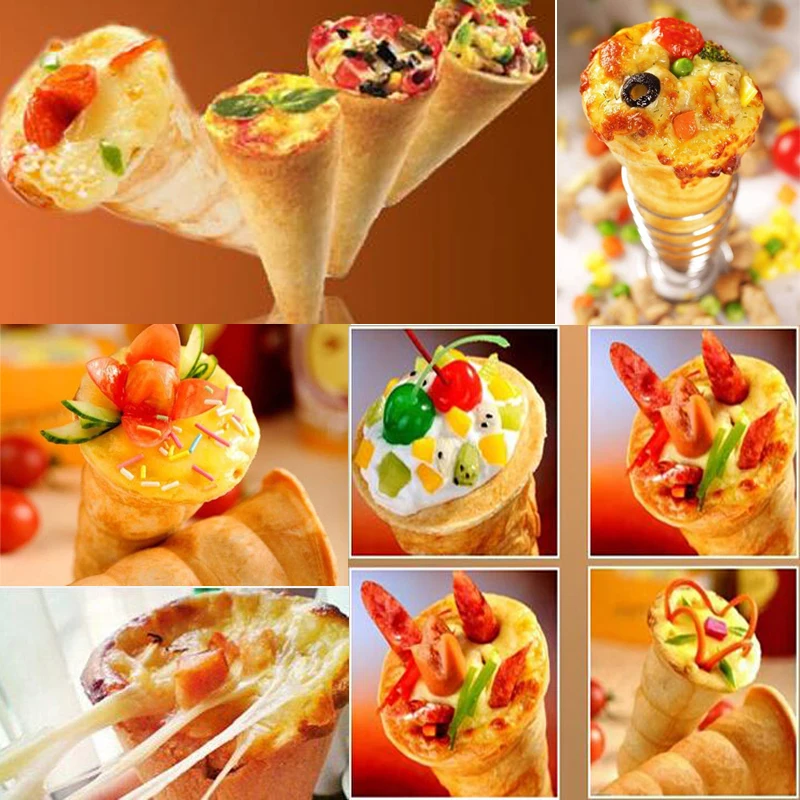 Automatic Pizza Machine Hand Holding Cone Pizza Making Machine For Pizzeria Fast Food Restaurant Food Truck images - 6