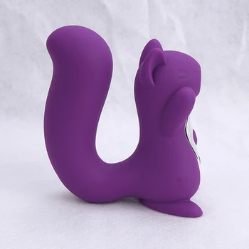 Squirrel Shape Licking Clitoris Stimulator Vibrators Tongue Sucker Nipple Vagina Vibrator For Women Masturbator Sucking Sex Toys 6