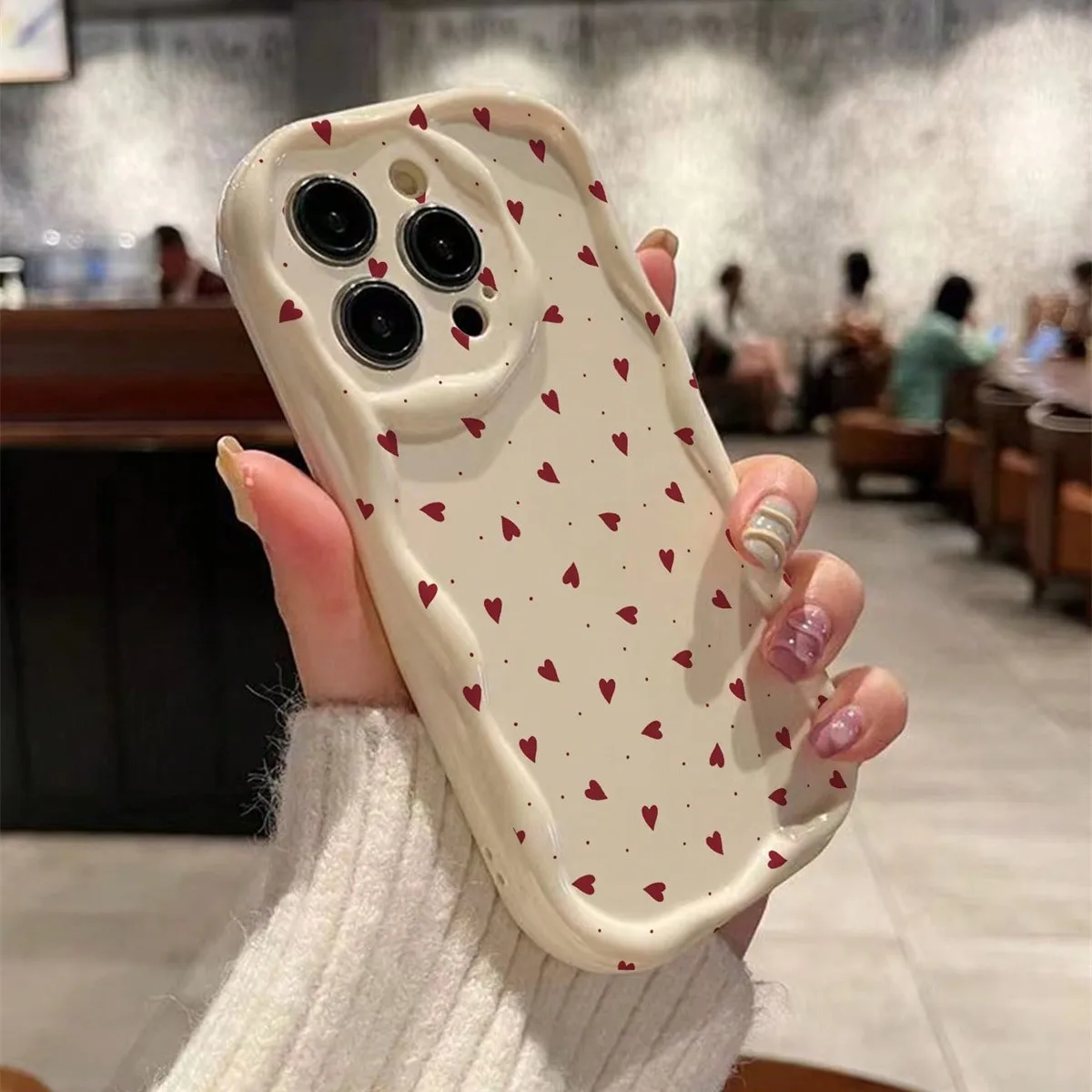 Romantic Love Hearts Phone Case Skin