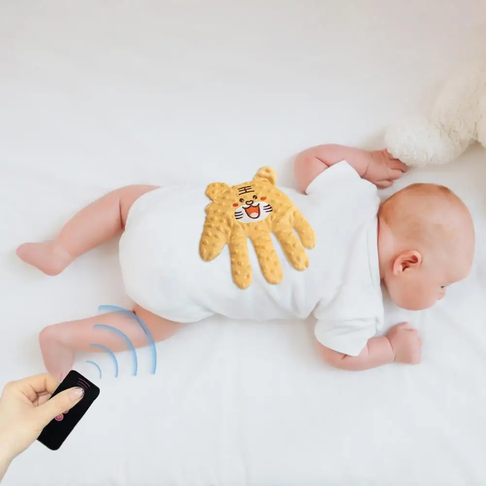 Baby Soothing Palm Baby Hand Pillow with Startle Glove Automatic Beater for Sleep Aid Baby Calming Companion 5