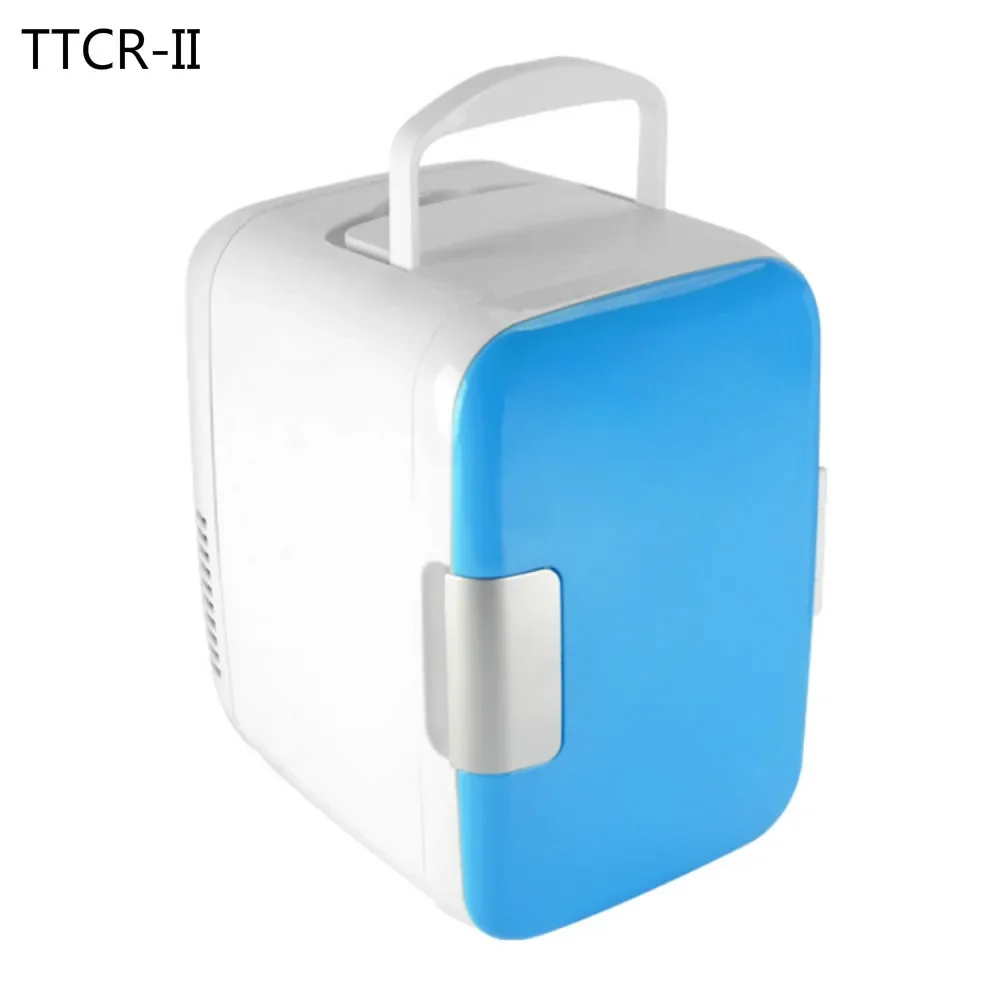 4L 12V Mini Car Fridge Cooler Warmer Multi-function Travel Refrigerator Portable Electric Icebox Cooler Box Freezer