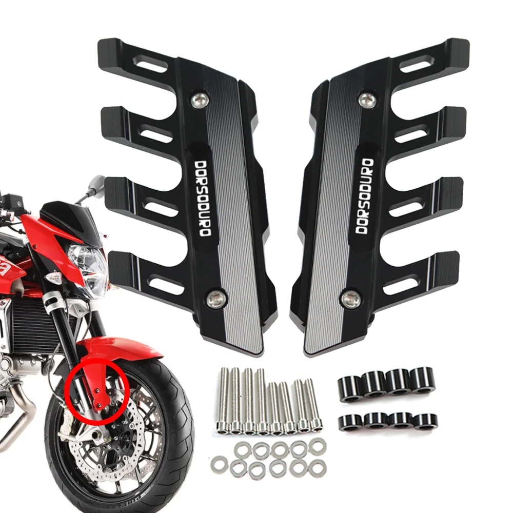 

Для мотоциклетного брызговика Aprilia DORSODURO 1200 750 900, защита передней вилки, защитный блок, брызговик, ползунок против падения, аксессуары