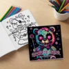 Zombie Bear Coloring Book for Adults - 24 Pages of Cute Bear Cub Illustrations for Relaxation and Creative Expression 3