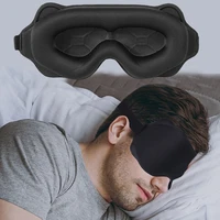 3D Sleep Mask Natural Sleeping Eye Mask Eyeshade Cover Shade Eye Patch Women Men Soft Portable Blindfold Travel Eyepatch 1Pcs 2