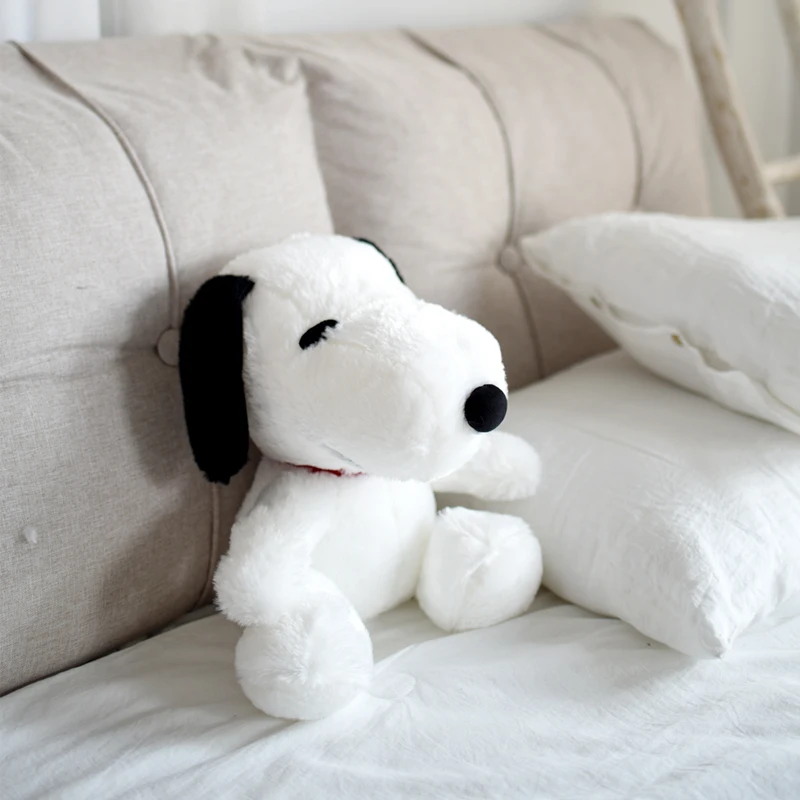 40/60cm Snoopy Plush Toy Snoopy Stuffed Doll Children's Toy Snoopy Pillow Korean Lazy Style Home Decoration Gift For Girl