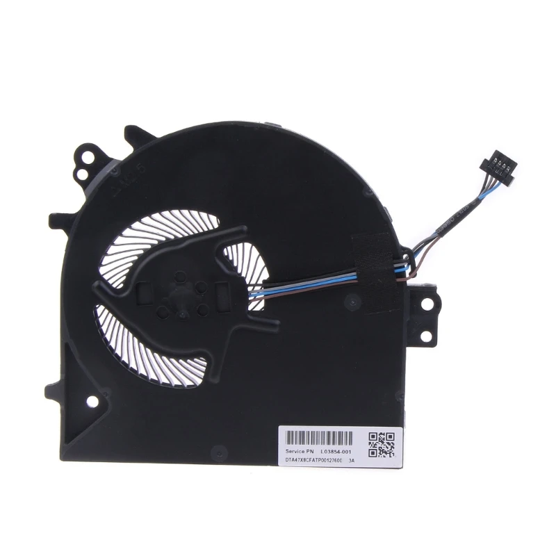 

1Piece Laptop CPU Radiator DC5V 0.5A 4pin 4wire Cooling Fan Quiet CPU Cooler for HP Probook 450 455 470 Series Fan