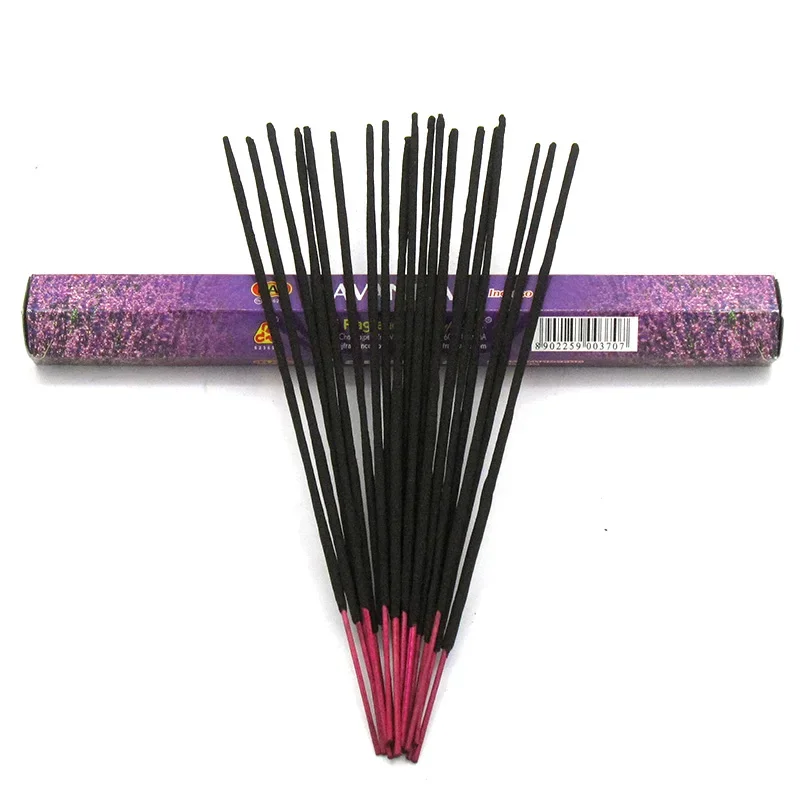 Lavender Incense Sticks with Sandalwood & Jasmine Aromatherapy Fragrance