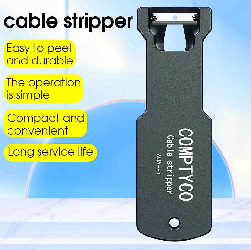 AUA-F1 Optical Fiber Tool Longitudinal Stripper Cable Jacket Slitter 8.5mm 10.4m